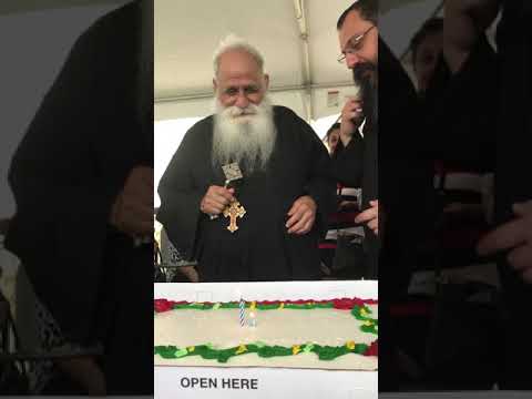 Coptic Happy Birthday Song Celebrating Fr Shenouda Maher Ishak (Complete)