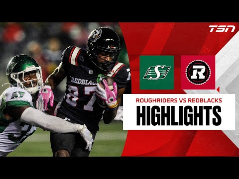 CFL WEEK 18: Saskatchewan Roughriders vs. Ottawa Redblacks | FULL HIGHLIGHTS