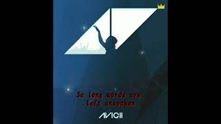 Avicii - Talk To Myself (Tribute Lyrics Video)