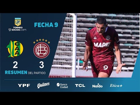 #TorneoSocios | Fecha 9 | resumen de Aldosivi - Lanús