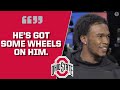 Garrett Wilson REVEALS who's faster between him and Chris Olave | NFL Combine | CBS Sports HQ