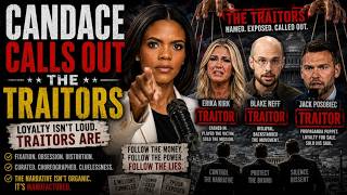 Candace Owens Names Names: Grifters in Full Panic Mode
