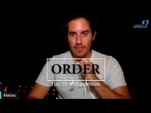 Day 50 ORDER - Matias De Stefano - with subtitles