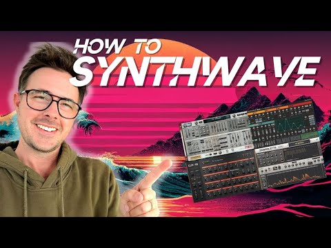 Writing SYNTHWAVE Using 4 Incredible FREE SYNTHS!