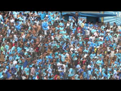 "Extremo Celesta la hinchada que nunca abandona 15/11/2014" Barra: Extremo Celeste &bull; Club: Sporting Cristal
