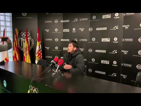 CE L'Hospitalet 2-2 CF Badalona (5-4). Christian Alfonso