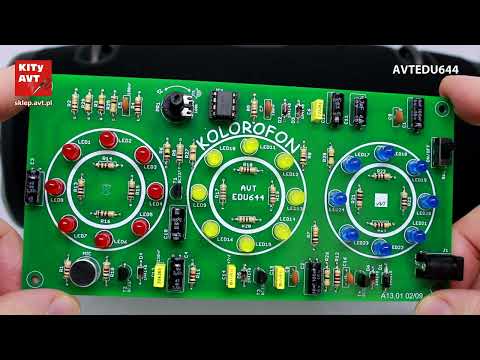 AVTEDU644 - Kolorofon LED