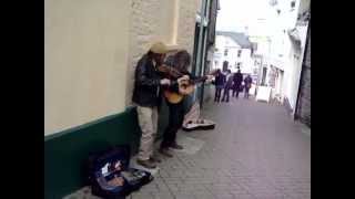 Alan Cooper & Simon Newcombe Busking