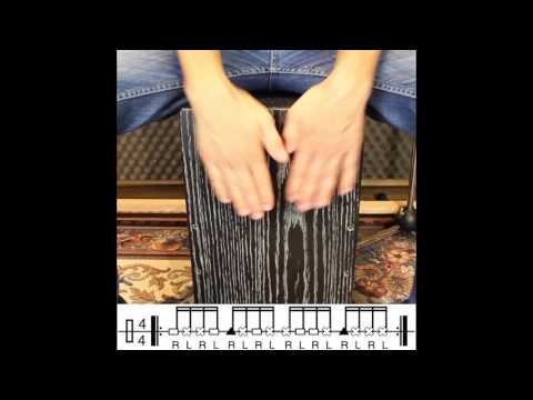 Famous Funky Groove on Cajon 1