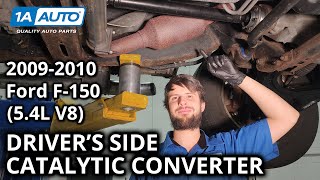 How to Replace Driver's Side Catalytic Converter Pipe 2009-2010 Ford F-150 (5.4L V8)