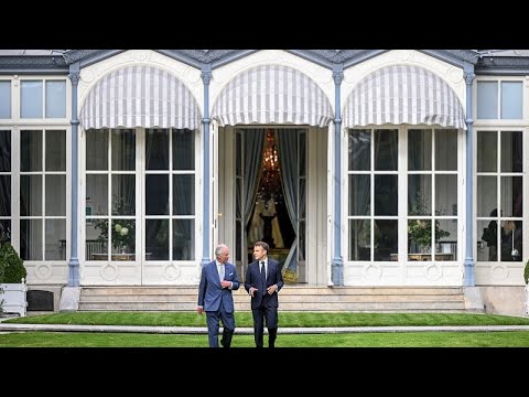 Zwei "Könige" unter sich: Charles III. zu Gast in Frankreich