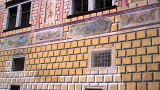 preview picture of video '3rd Courtyard Gate & Courtyard 3-Krumlov Castle-Český Krumlov CZ'