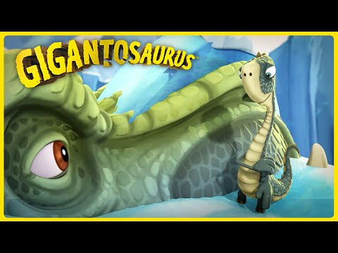 Giganto Get Trapped In The Snow! ❄️ |Giganto| Cartoons for Kids