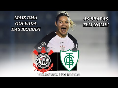 Gols e lances de Corinthians x América-MG