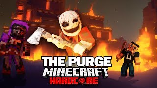 Minecraft&#39;s Players Simulate The Purge | Bad At The Game Edition