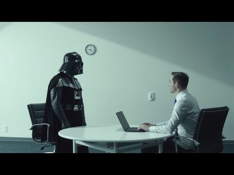 Darth Vader Goes On A Job Interview