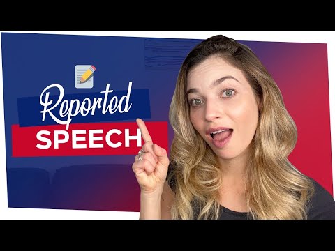 REPORTED SPEECH: HE SAID, SHE SAID, ETC | English with Rennie