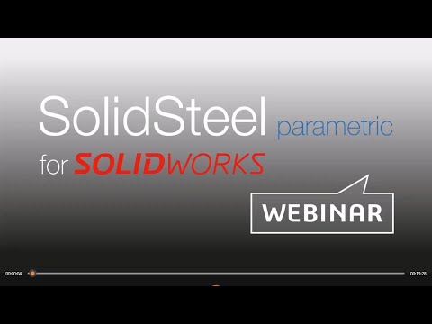 SolidSteel Parametric za SOLIDWORKS
