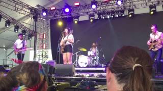 Lucy Dacus - “Yours &amp; Mine” (new song) - live @ Bonnaroo festival (Manchester TN, Jun 10th 2017)