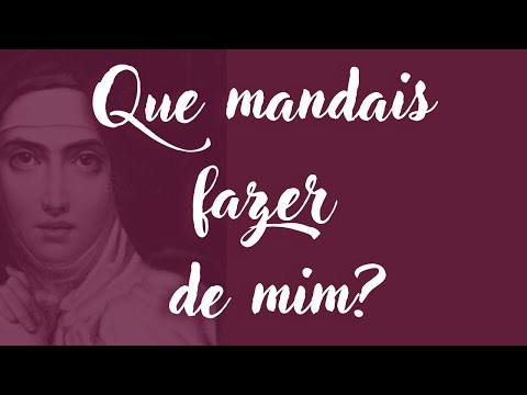 Que Mandais Fazer De Mim? video