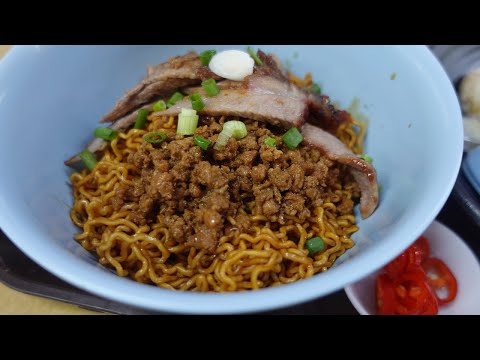 Authentic Sarawak Delicacy Laksa & Kolo Mee at Bedok I Singapore Hawker Food