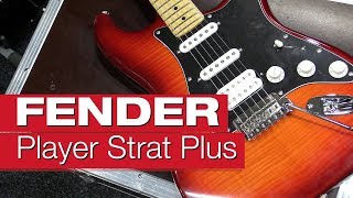 Video thumbnail for Fender Player Stratocaster HSS Plus Top by session