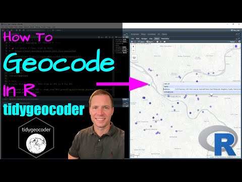 How to geocode in R for free