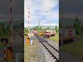 Railroad Crossing Container Trucks Vs Train Crash Shorts Cars Train Railroad Trainaccident