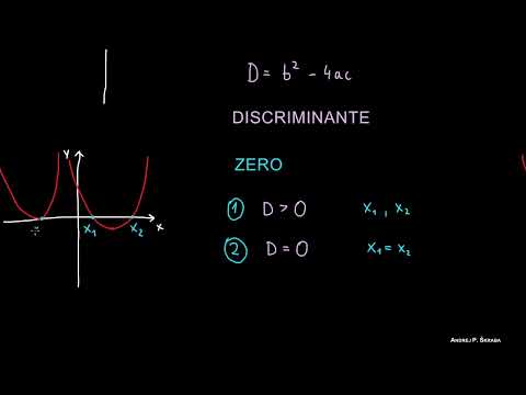 Funzione Quadratica – Zeri