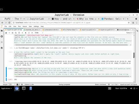 Import Csv Files Into Python Part 1 Of 3 Using The Basic Basic Python Tools