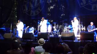 The O&#39;Jays performing &quot;Lovin You&quot; at the Capital Jazz Fest