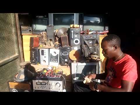 DJ Saimo Electronics Workshop at Gayaza Uganda
