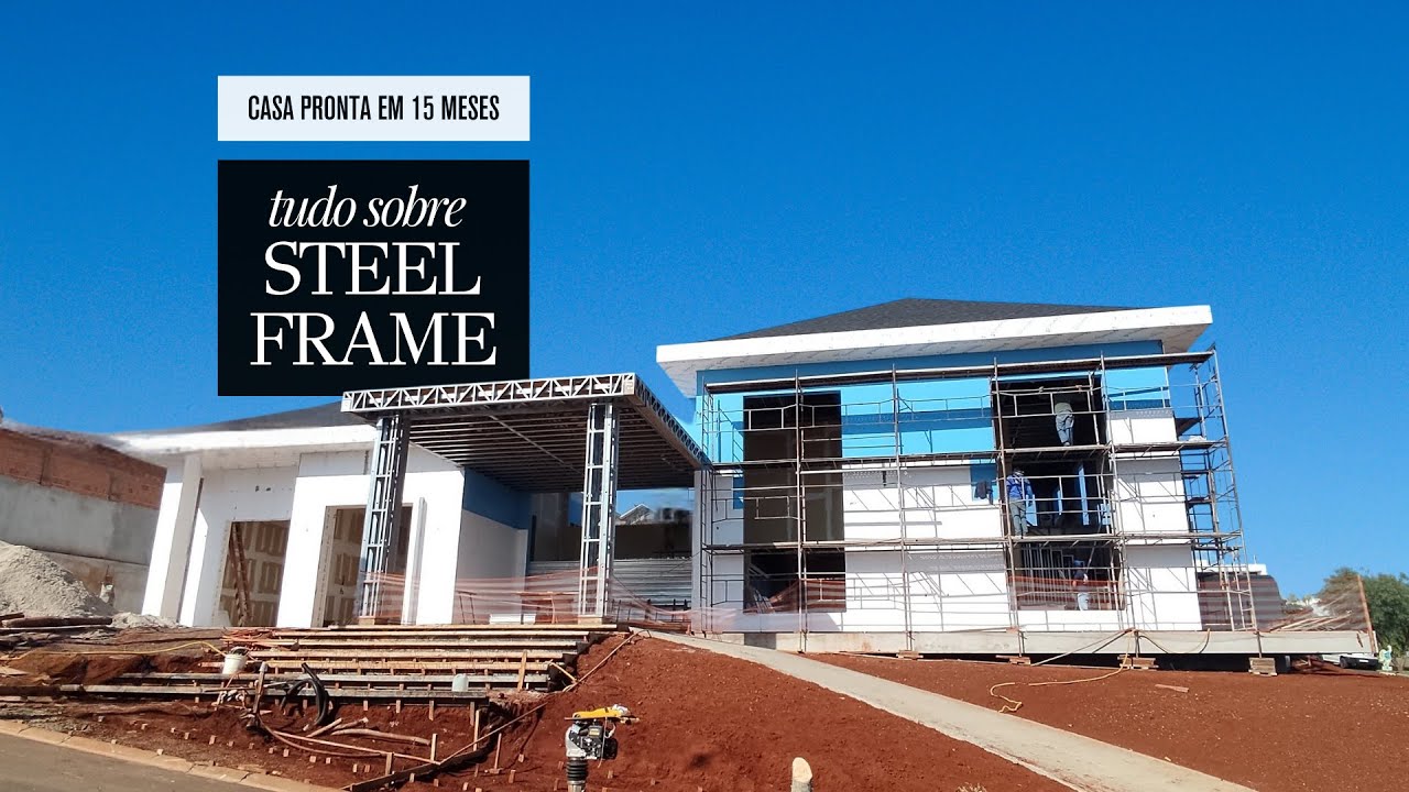 Steel Frame: Tiramos TODAS as Dúvidas + Visita à Obra e Fábrica!
