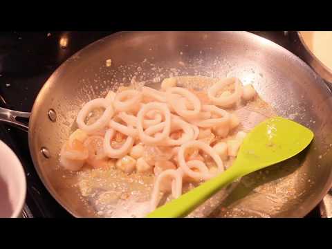 Have Chef; We'll Travel-Seafood Alfredo