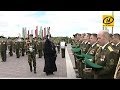 Пополнение в рядах пограничников Беларуси. Вчерашние курсанты получили лейтенантские ...