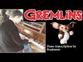 Gremlins - Jerry Goldsmith - Piano