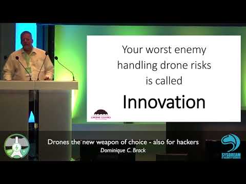 HIP18 - Talk 01- Drones the new weapon of choice - also for hackers by Dominique C. Brack