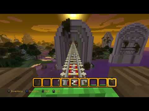 MortalHuman 3 - Minecraft Halloween 2015 Edition Roller Coaster Ride No Commentary