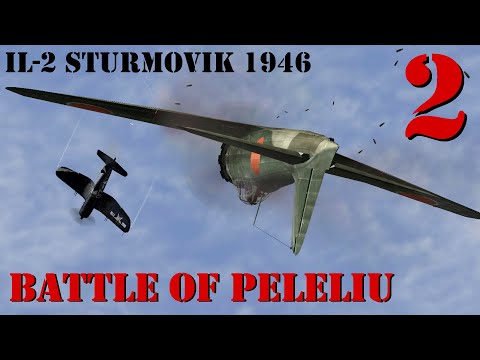 IL-2 1946: Battle of Peleliu - A6M5 Zero Campaign - Part 2: Corsairs Spotted!