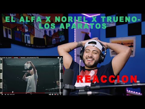 ARTISTA REACCIONA a EL ALFA "EL CAPO" ❌ NORIEL ❌ TRUENO - LOS APARATOS ✈️💰 (Video Oficial)