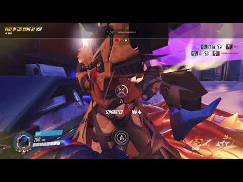 probably the most insane genji ult (grav deflect)