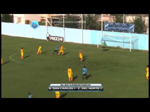Los goles de Villa San Carlos 1 Crucero 1. Fecha 24. Torneo Primera B Nacional. Fútbol Para Todos