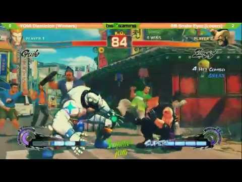 Summer Jam 9 - USF4 - Grand FInal - YOMI Dieminion (Guile) vs RB Snake Eyez (Zangief)