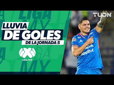 A SHOW OF GOALS! ⚽️☔️ The goals from Matchday 5 of the 2025 Apertura | TUDN