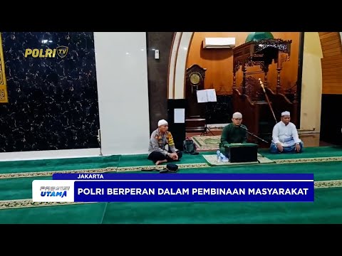 KAPOLSUBSEKTOR PASAR INDUK PERERAT SILATURAHMI DENGAN WARGA LEWAT PENGAJIAN