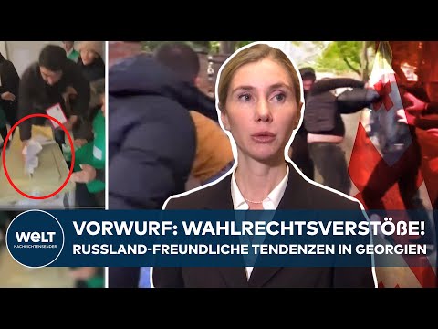 WAHL IN GEORGIEN: Antieuropäische Regierungspartei zum Sieger erklärt - Opposition sieht Verstöße