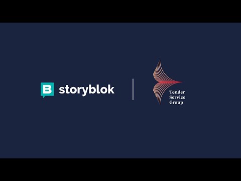 Tender Service built 15 multi-country portals with Storyblok