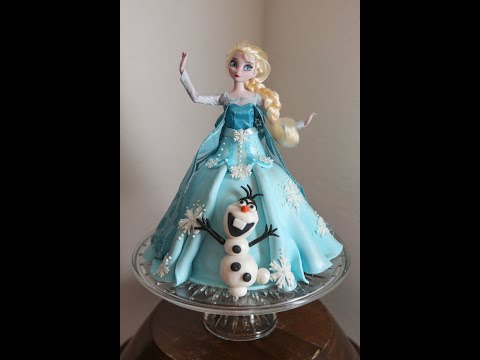 FROZEN 2 Princess Doll Cake
