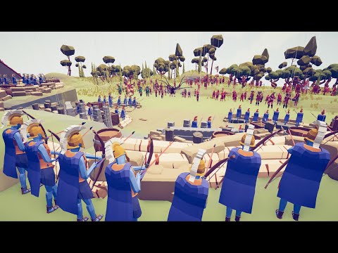 100x ROMAN ARMY  vs ALL FACTIONS - Totally Accurate Battle Simulator TABS