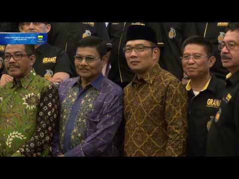 161027 Menghadiri acara Pelantikan Pengurus DPD Granat Jawa Barat